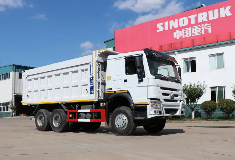 sinotruk howo 6×4 dump truck-2