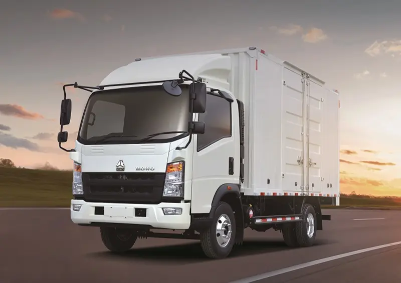 Sinotruk Howo 4×2 Light Cargo Truck-10