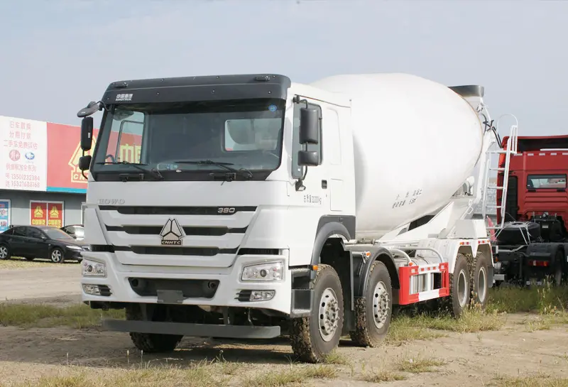 sinotruk howo 380 mixer truck price china