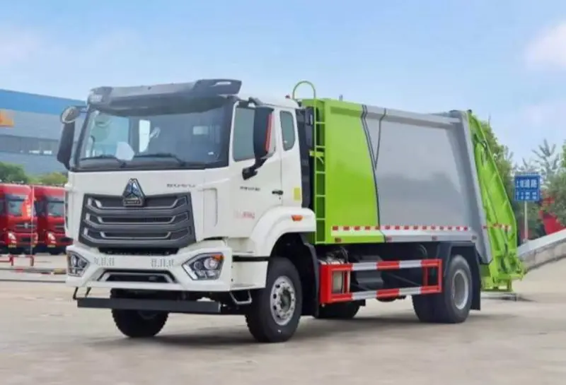 sinotruk howo 4×2 garbage truck