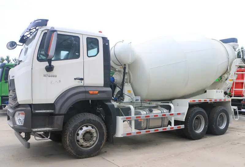 sinotruk howo NX 380 6×4 mixer truck-2