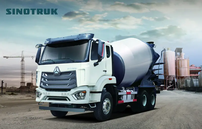 sinotruk howo NX 380 6×4 mixer truck-7