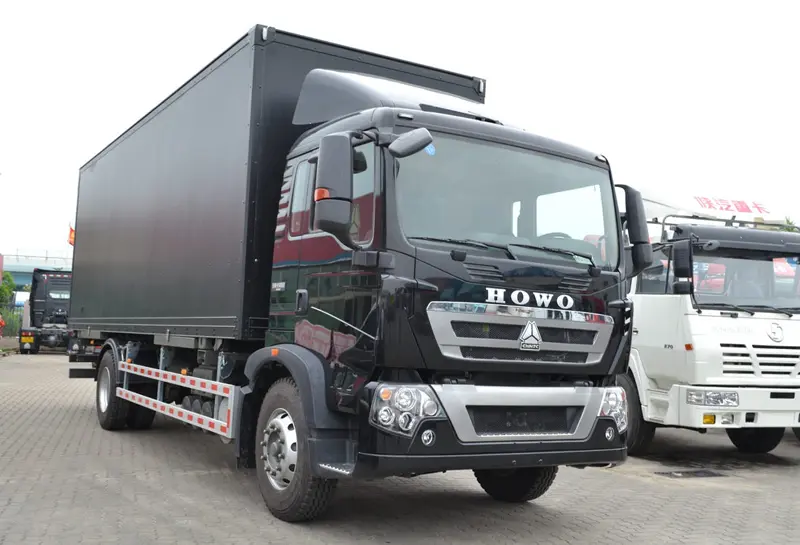 sinotruk howo T5G 4×2 cargo truck price-4