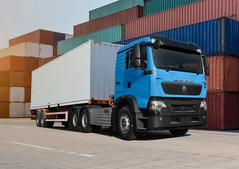 Sinotruck Howo TX Pure Electric Tractors Truck (Charging Vehicle)-1