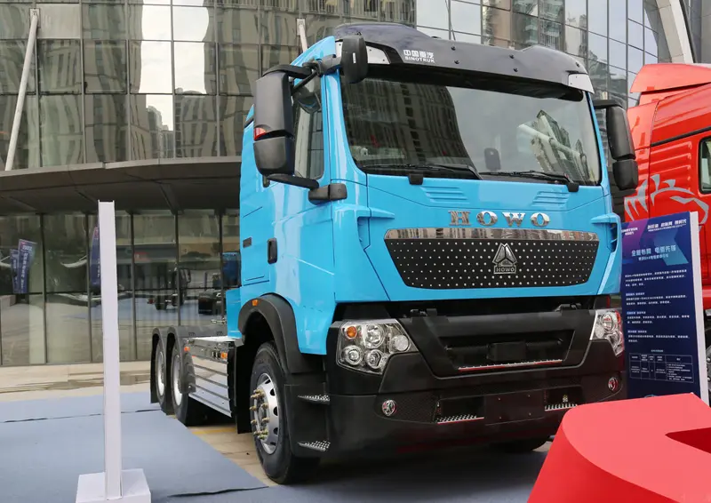 Sinotruck Howo TX Pure Electric Tractors Truck (Charging Vehicle)-3