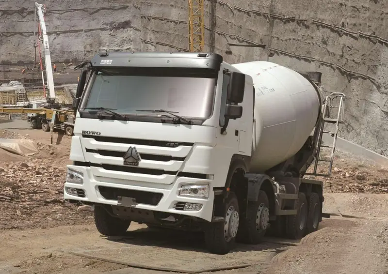 Sinotruk Howo 7 8×4 Mixer Truck-2