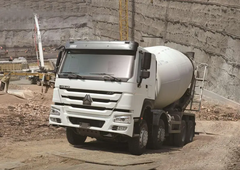 Sinotruk Howo 7 8×4 Mixer Truck