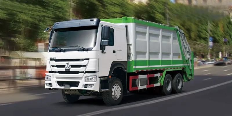 Sinotruk Howo 7 Garbage Truck-4