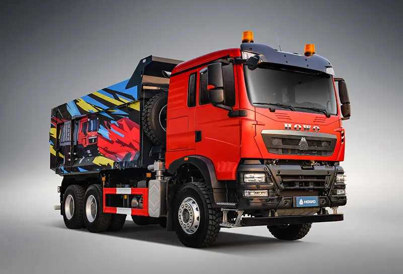 howo sinotruk 371 TX 6 wheeler dump truck-4