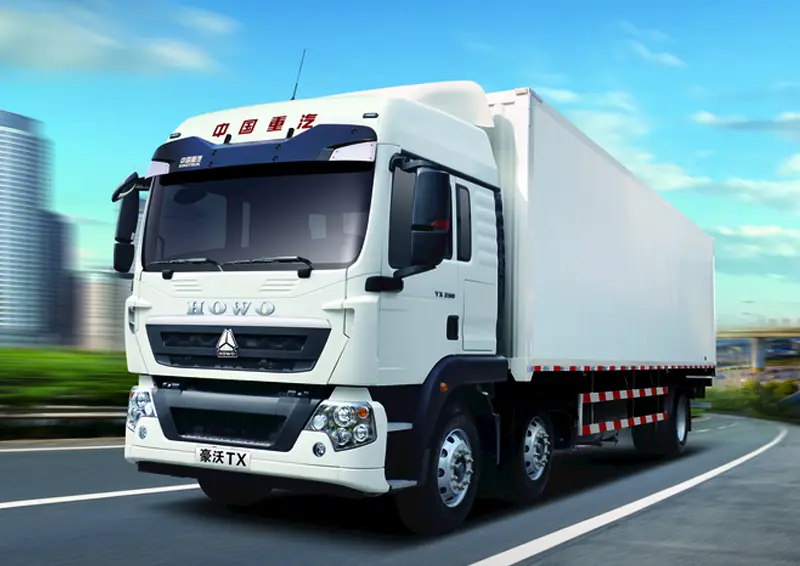 sinotruck howo TX 8×4 cargo truck-1