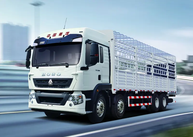 sinotruck howo TX 8×4 cargo truck-2