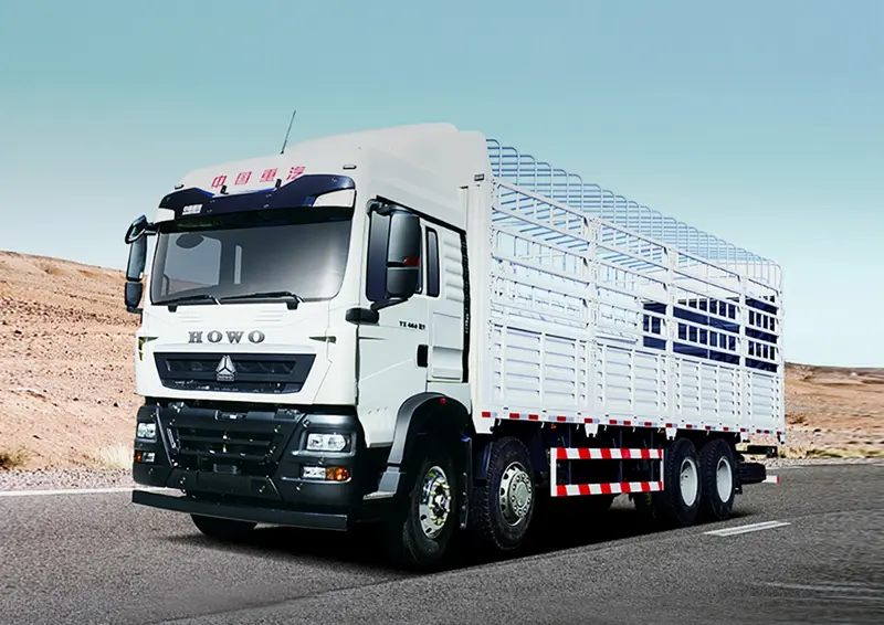 sinotruck howo TX 8×4 cargo truck-3