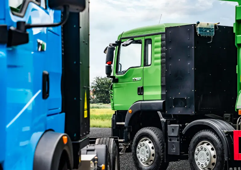 sinotruck howo TX Pure Electric Tractors truck-9