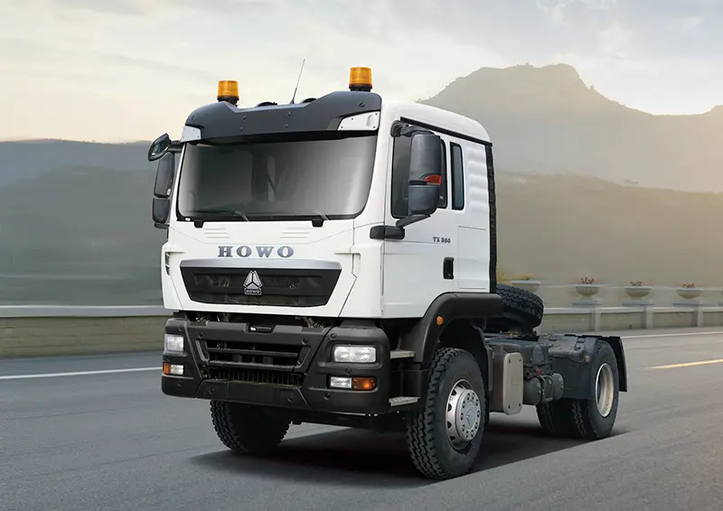 sinotruk howo 4×2 TX 371 tractor head