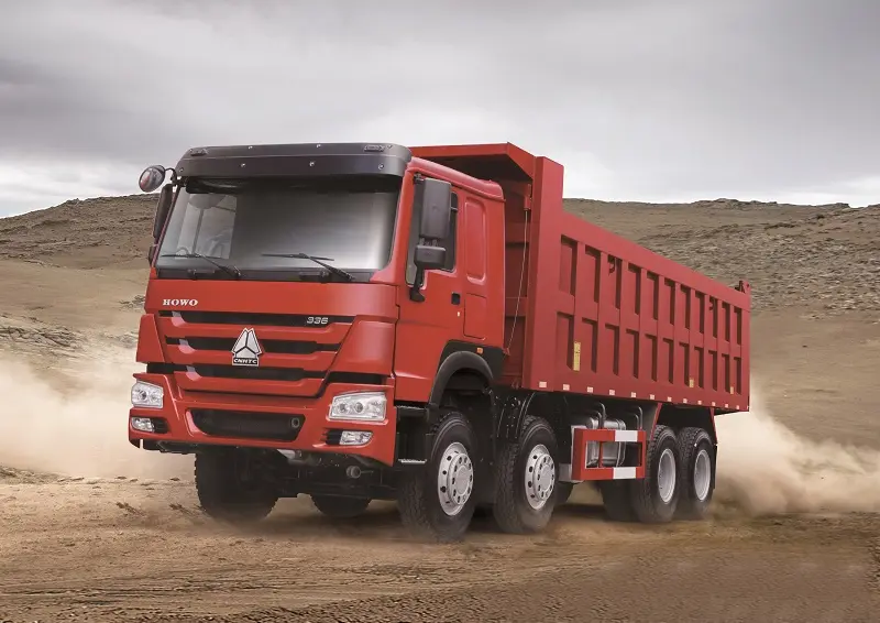 sinotruk howo 7 8×4 tipper truck-1