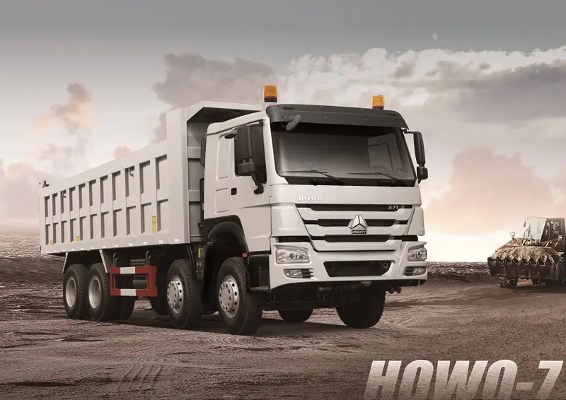 sinotruk howo 7 8×4 tipper truck-2