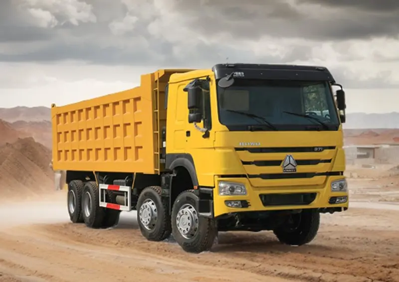 sinotruk howo 7 8×4 tipper truck-3
