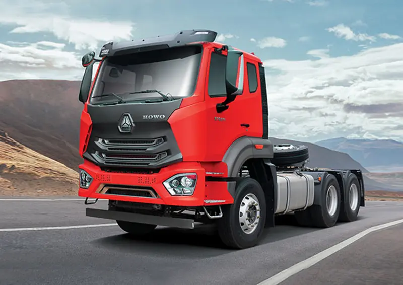 sinotruk howo NX 6×4 tractor truck-4