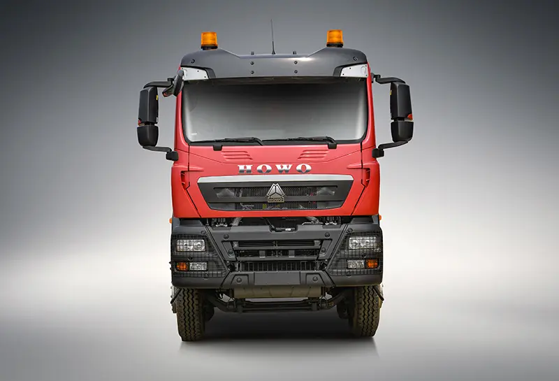 sinotruk howo TX 8×4 dump truck south africa-1