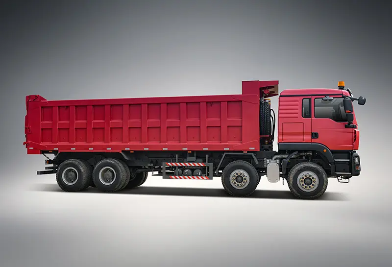 sinotruk howo TX 8×4 dump truck south africa-2