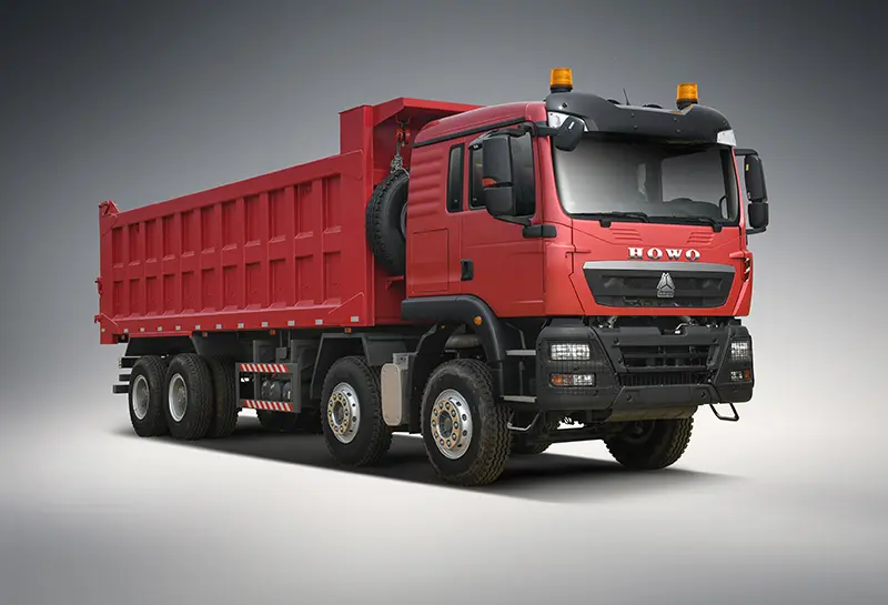 sinotruk howo TX 8×4 dump truck south africa-4