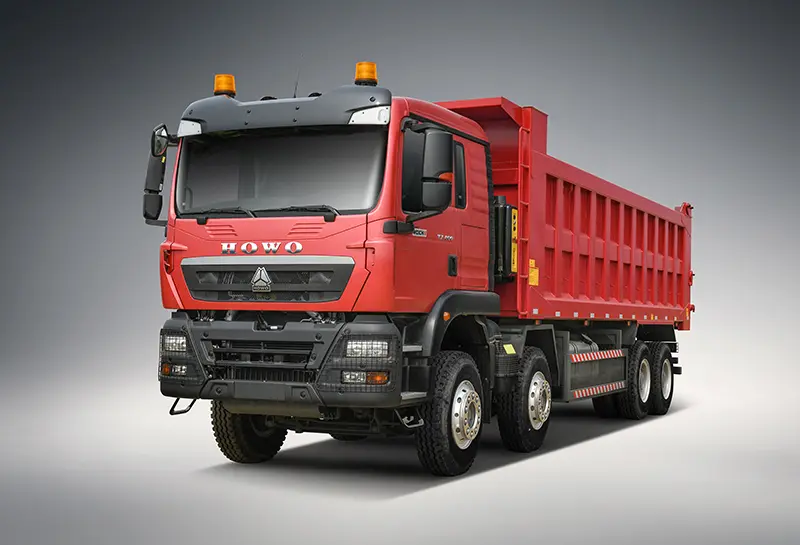 sinotruk howo TX 8×4 dump truck south africa