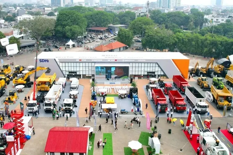Sinotruk Group Shines At Indonesia Mining Exhibition