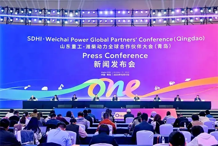 Sinotruk Group holds press conference for global partner conference