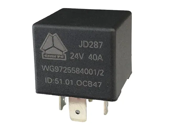 WG9725584001 Howo Parts 24V Open Relay 40A (4)