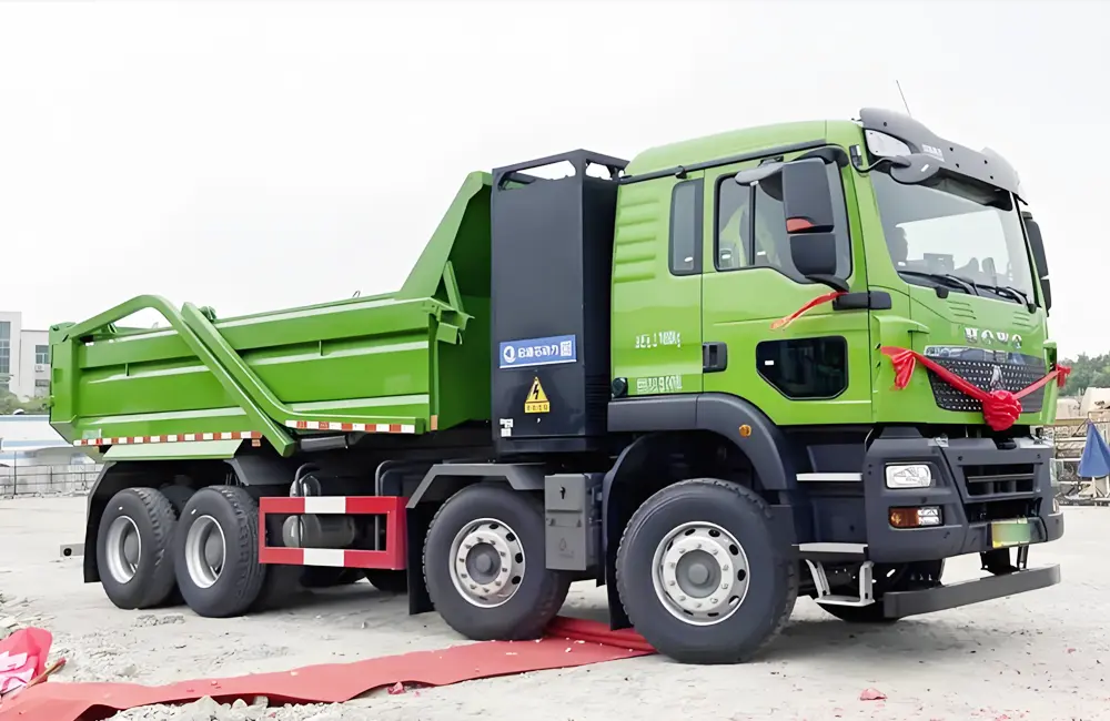 Howo TX New Energy Dump Truck-2